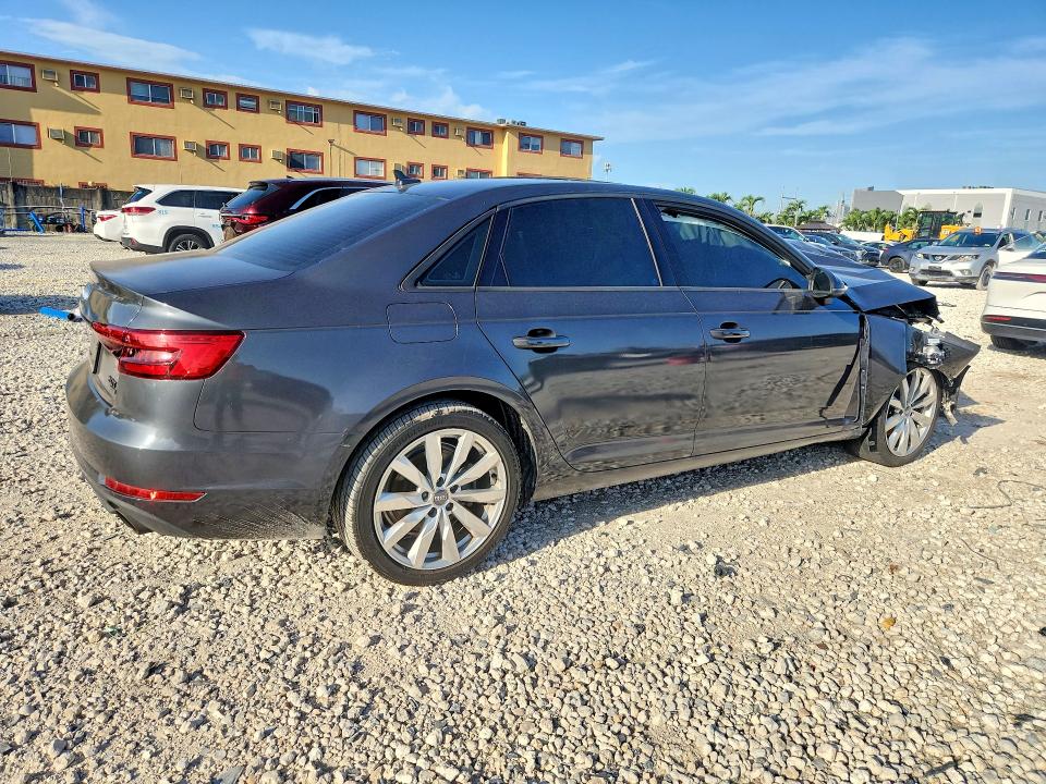 2017 Audi A4 VIN WAUGMAF41HN033670 COPART salvage auction — FRONT END, FL - CERT OF TTL-REBUILT&SLVG RBLD, sold $425 on 2026-07-28 (photo 3)