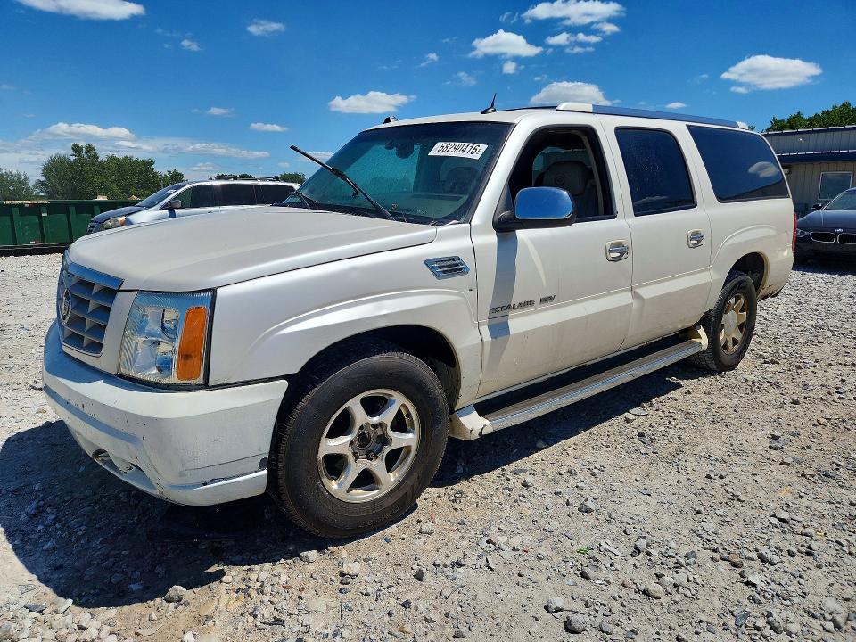 2004 Cadillac Escalade VIN 3GYFK66N14G288293 COPART salvage auction — REAR END, Mi - Certificate Of Title, sold $175 on 2026-07-23 (photo 1)