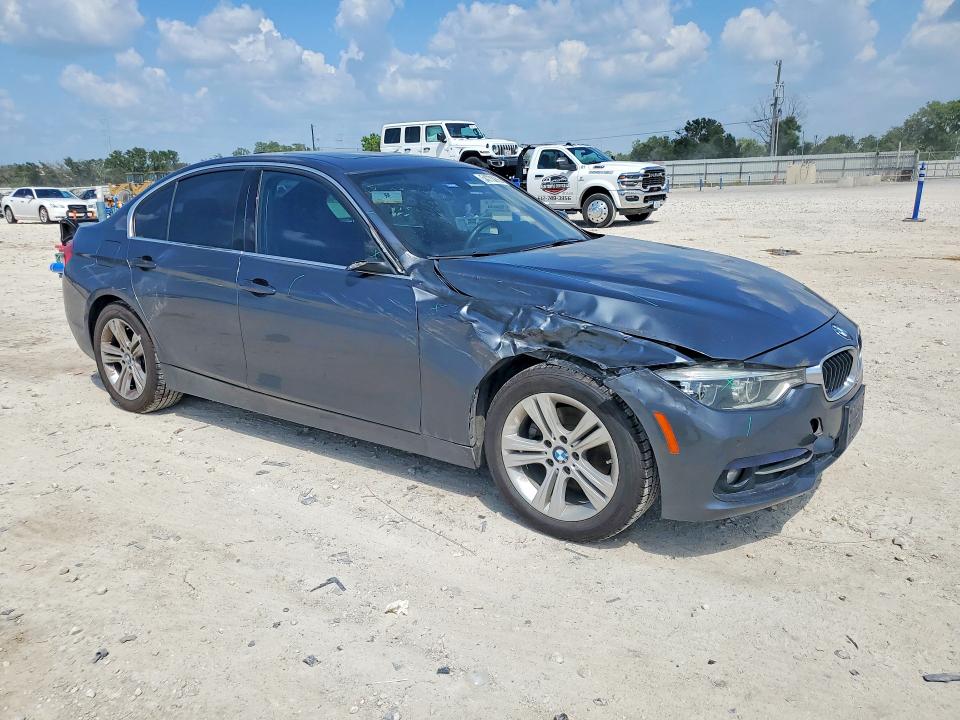 2017 BMW VIN WBA8B9G30HNU53127 COPART salvage auction — FRONT END, Tx - Salvage Vehicle Title, sold $100 on 2026-07-30 (photo 4)