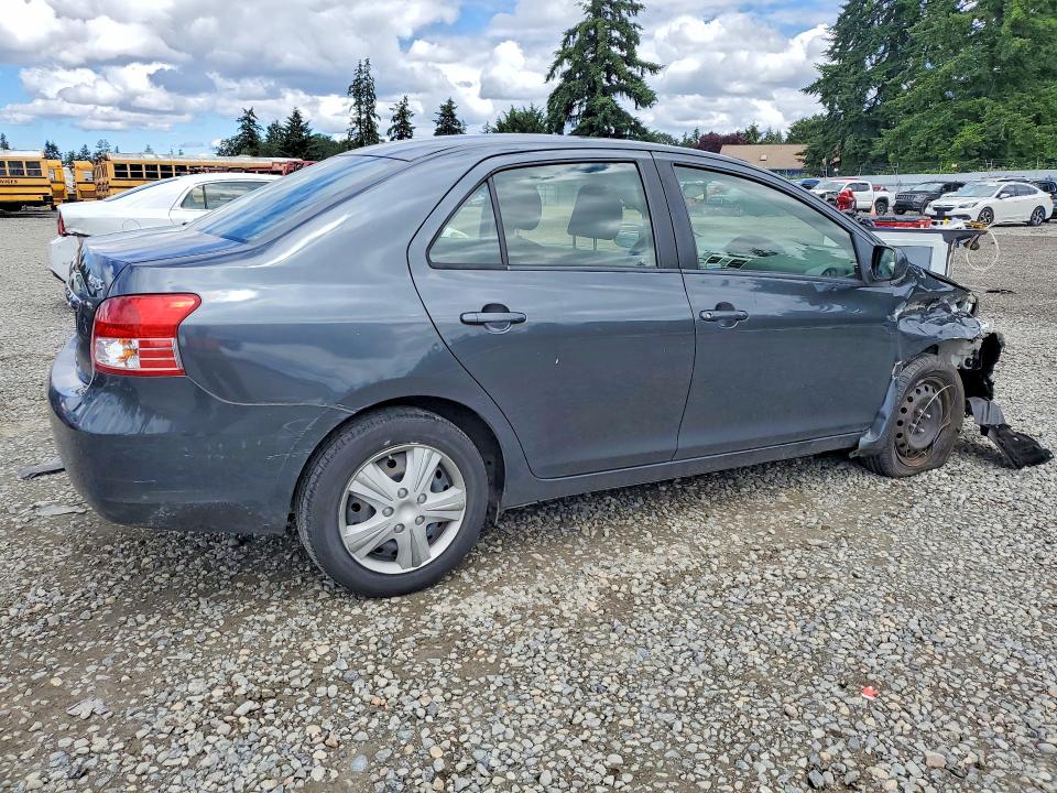 2012 Toyota Yaris VIN JTDBT4K33CL037271 COPART salvage auction — FRONT END, Wa - Bill Of Sale, sold $1,050 on 2026-07-14 (photo 3)