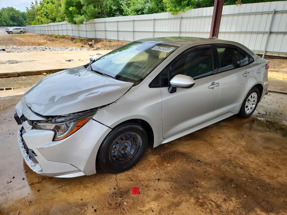 2020 Toyota Corolla VIN JTDDPRAE8LJ058688 COPART salvage auction — FRONT END, Ms - Certificate Of Title, sold $6,200 on 2026-07-14 (photo 1)