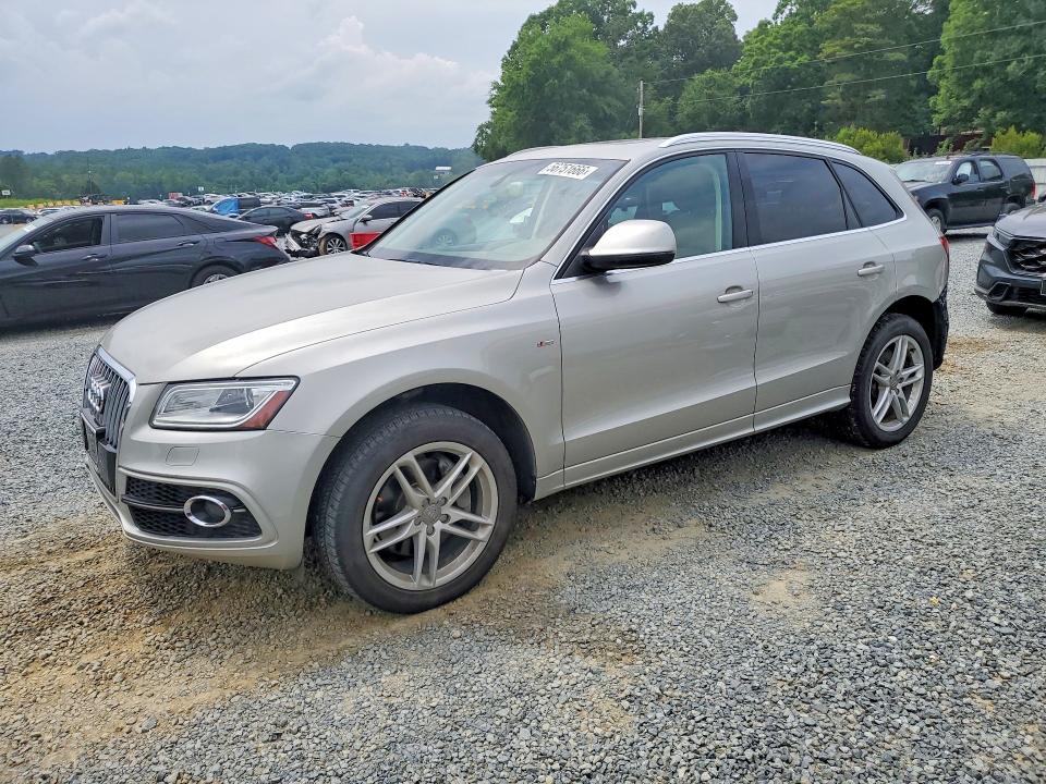 2014 Audi Q5 VIN WA1WGAFP3EA022473 COPART salvage auction — REAR END, Nc - Salvage Certificate Of Title, sold $950 on 2026-07-23 (photo 1)