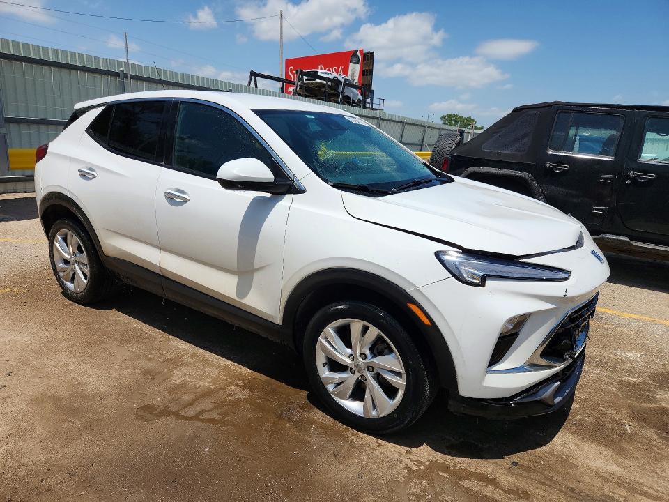 2024 Buick Encore gx VIN KL4AMBS25RB119550 COPART salvage auction — FRONT END, KS - CERTIFICATE OF TITLE, sold $10,300 on 2026-07-14 (photo 4)