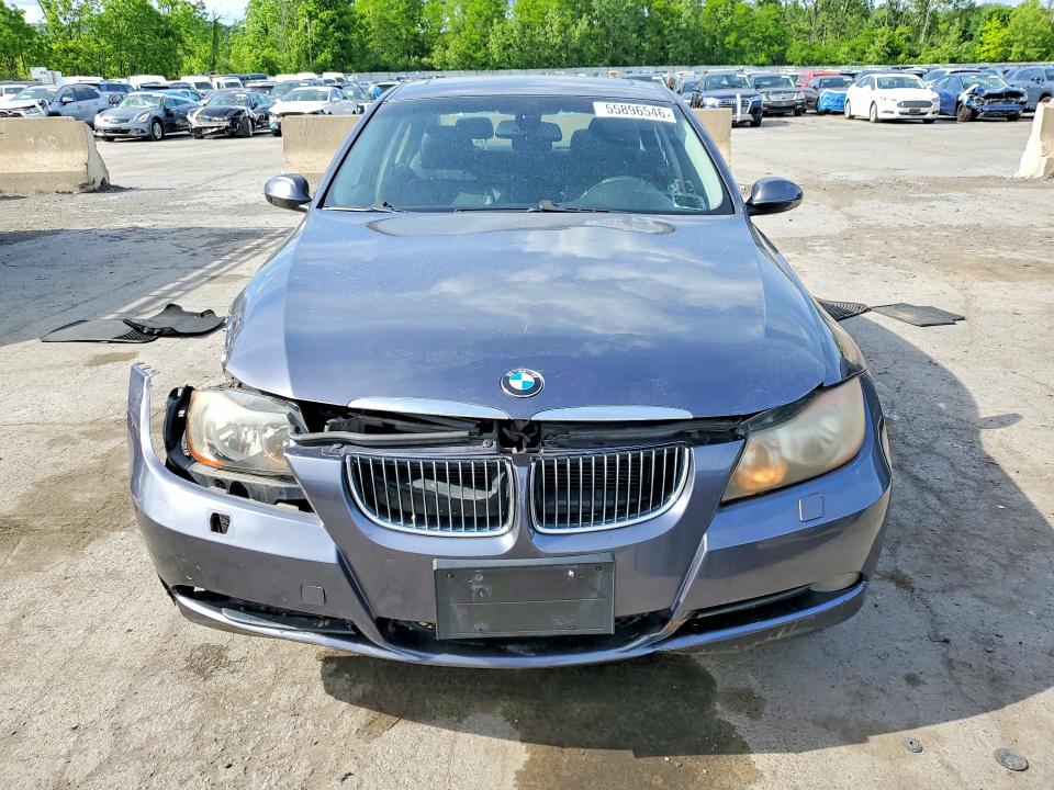 2008 BMW 3 series VIN WBAVC73548KX90106 COPART salvage auction — FRONT END, NY - MV-907A SALVAGE CERTIFICATE, sold $325 on 2026-07-14 (photo 5)