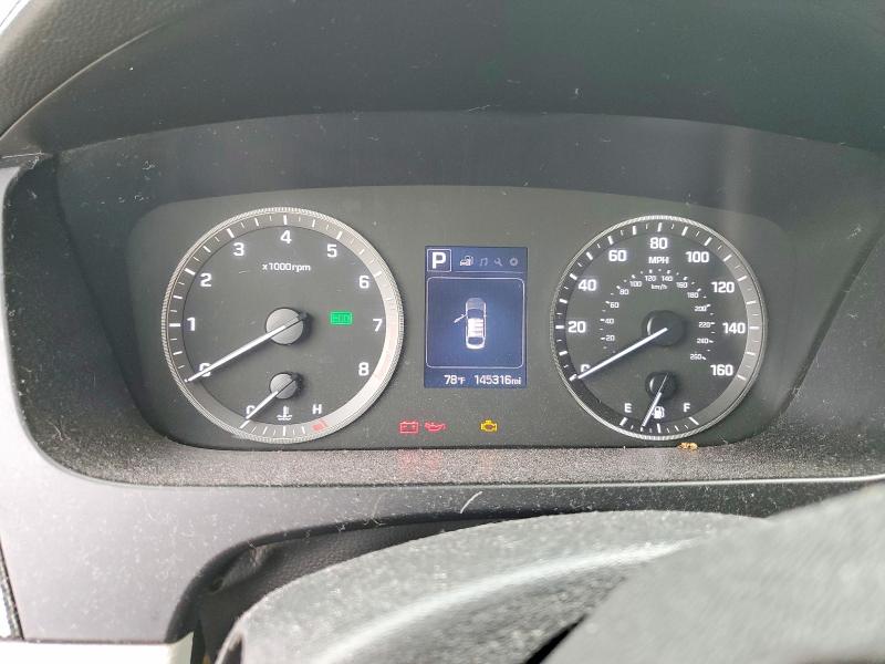 2015 Hyundai Sonata VIN 5NPE34AFXFH034546 COPART salvage auction — FRONT END, Ky - Bill Of Sale/Part Only/No Titl, sold $450 on 2026-07-02 (photo 9)