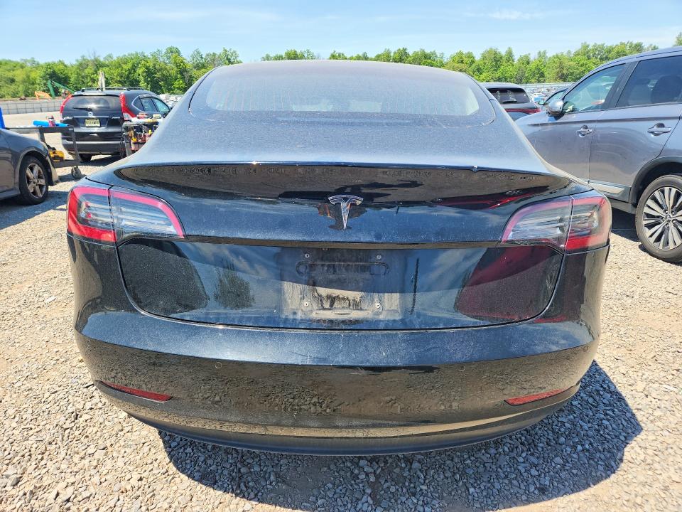2018 Tesla Model 3 VIN 5YJ3E1EA1JF123492 COPART salvage auction — FRONT END, Nj - Cert Of Title-Salvage, sold $6,700 on 2026-07-28 (photo 6)