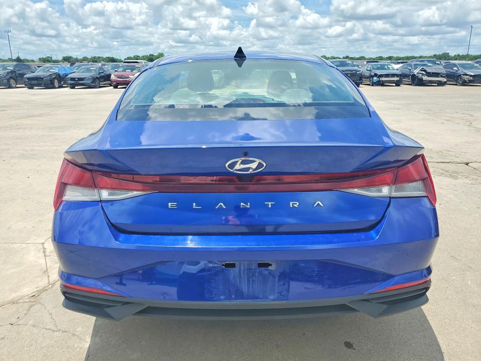 2023 Hyundai Elantra VIN 5NPLM4AG3PH104872 COPART salvage auction — HAIL, Fl - Certificate Of Title, sold $3,500 on 2026-07-22 (photo 6)