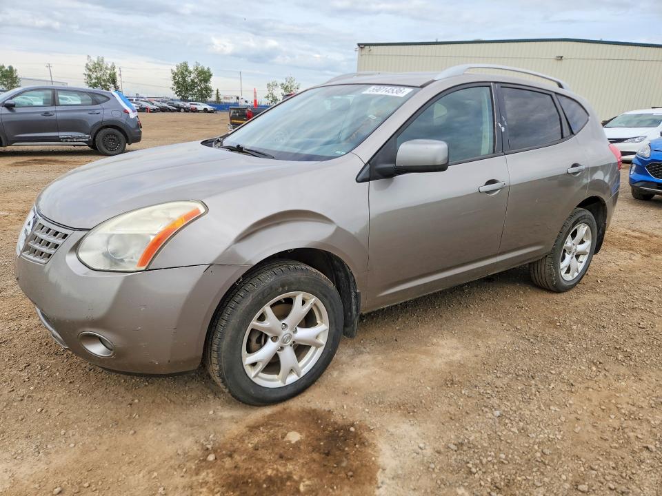 2009 Nissan Rogue sport VIN JN8AS58V39W184151 COPART salvage auction — FRONT END, Ab - Bos - Active, sold $250 on 2026-07-28 (photo 1)