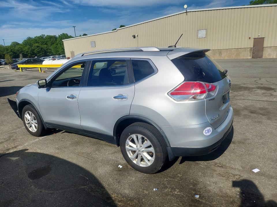 2016 Nissan Rogue VIN JN8AT2MV6GW144709 COPART salvage auction — FRONT END, Ri - Salvage Certificate Of Title, sold $800 on 2026-07-14 (photo 2)
