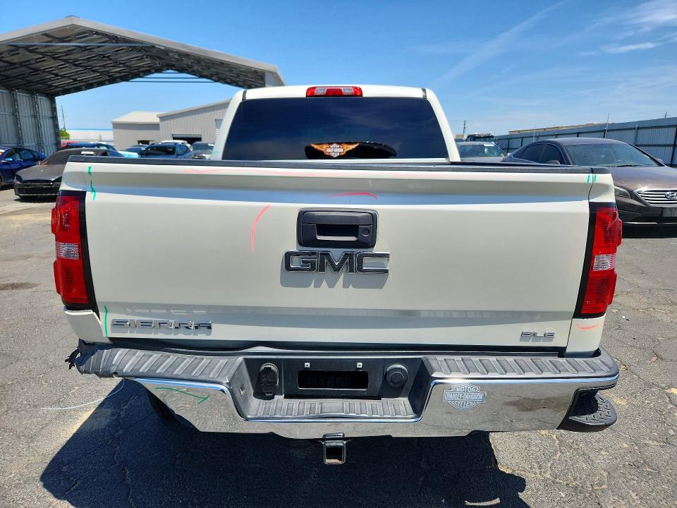 2014 Gmc SIERRA VIN 3GTP1UEC2EG353106 COPART salvage auction — REAR END, Ca - Salvage Certificate, sold $3,550 on 2026-07-23 (photo 6)