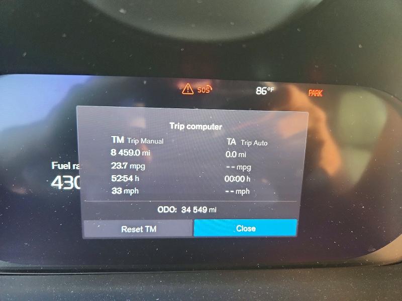 2023 Volvo Xc90 VIN YV40621N8P1936731 COPART salvage auction — FRONT END, TX - CERTIFICATE OF TITLE, sold $15,600 on 2026-08-06 (photo 9)