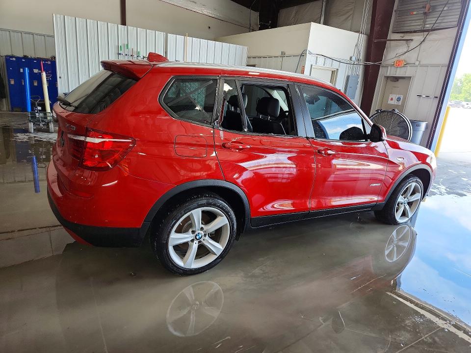2017 BMW X3 VIN 5UXWX9C53H0T11546 COPART salvage auction — SIDE, Il - Salvage Certificate, sold $225 on 2026-07-29 (photo 3)