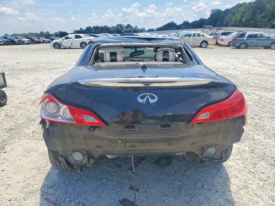 2009 Infiniti G37 VIN JNKCV66E19M724692 COPART salvage auction — ALL OVER, Ga - Cert Of Title-Salvage, sold $300 on 2026-07-29 (photo 6)