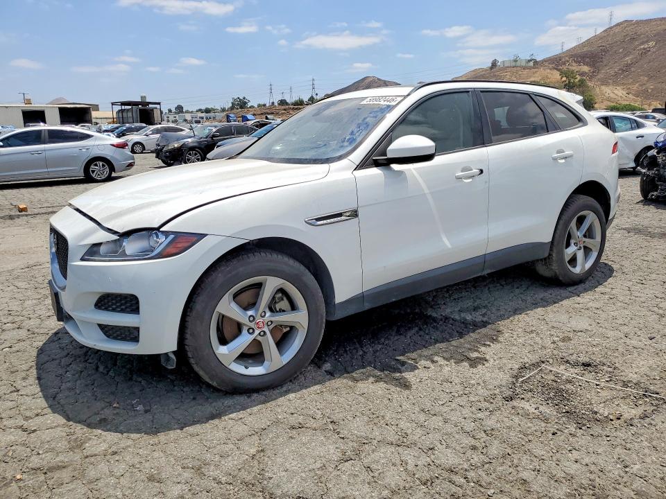 2017 Jaguar F-pace VIN SADCJ2BV9HA493007 COPART salvage auction — VANDALISM, Ca - Dis/Dlr/Exp Only Clean Title (P), sold $1,900 on 2026-07-27 (photo 1)