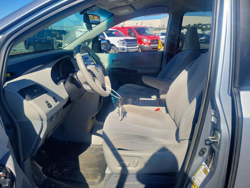 2011 Toyota Sienna VIN 5TDKK3DC6BS054721 COPART salvage auction — FRONT END, Nl - Salvage Brand, sold $1,600 on 2026-07-16 (photo 7)