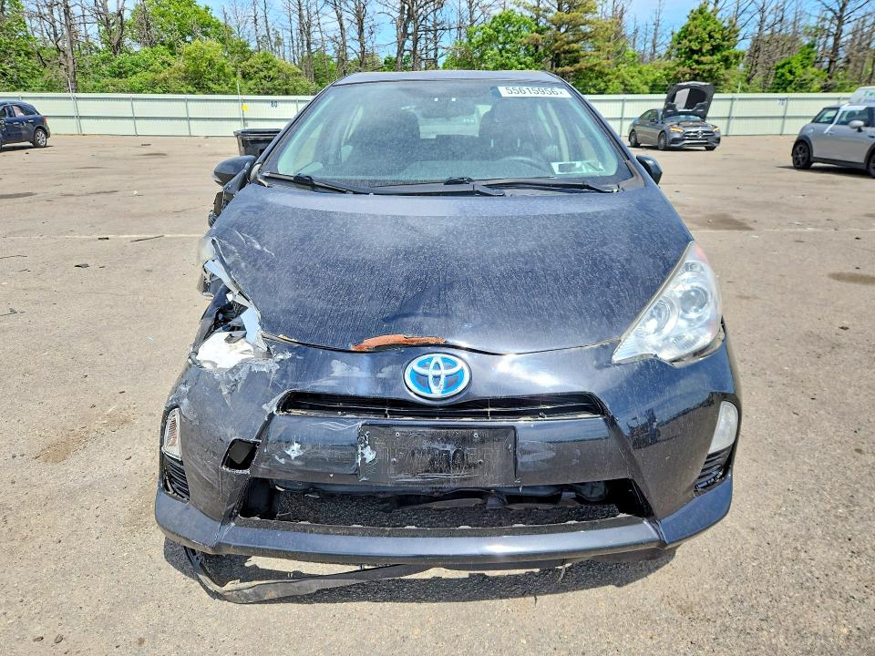2014 Toyota Prius VIN JTDKDTB35E1068527 COPART salvage auction — FRONT END, Ny - Mv-907A Salvage Certificate, sold $1,200 on 2026-07-15 (photo 5)