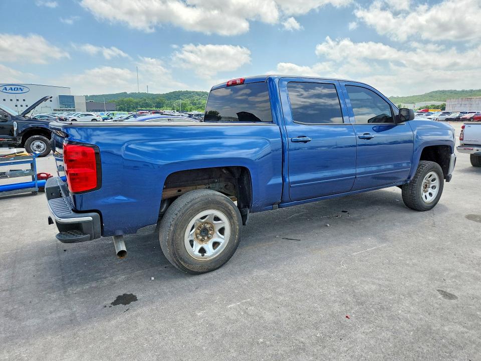 2018 Chevrolet Silverado VIN 3GCPCREC5JG139552 COPART salvage auction — HAIL, Ok - Cert Of Title-Salvage, sold $6,300 on 2026-07-24 (photo 3)