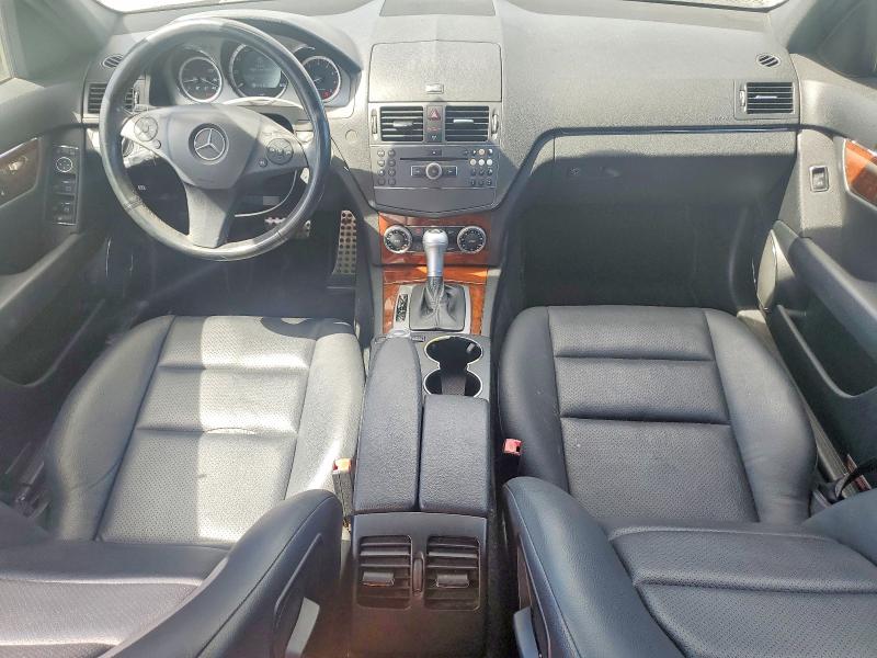 2010 Mercedes-benz C class VIN WDDGF5EB0AR125992 COPART salvage auction — FRONT END, CA - SALVAGE CERTIFICATE, sold $250 on 2026-07-21 (photo 8)