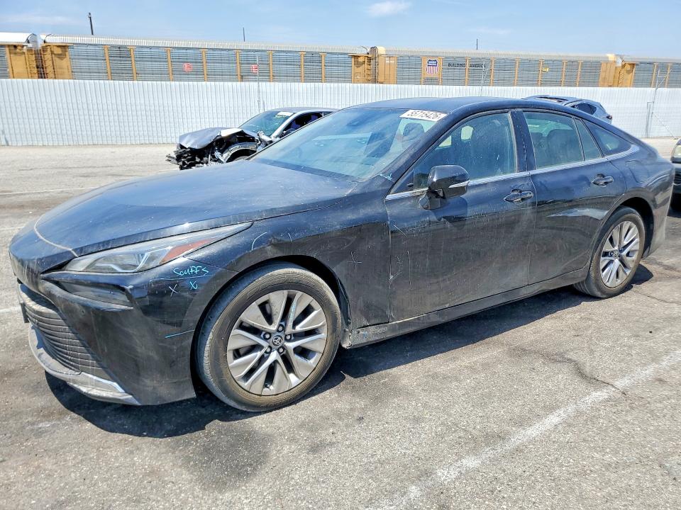 2023 Toyota Mirai VIN JTDAAAAA3PA009813 COPART salvage auction — SIDE, Ca - Salvage Certificate, sold $1,600 on 2026-07-02 (photo 1)