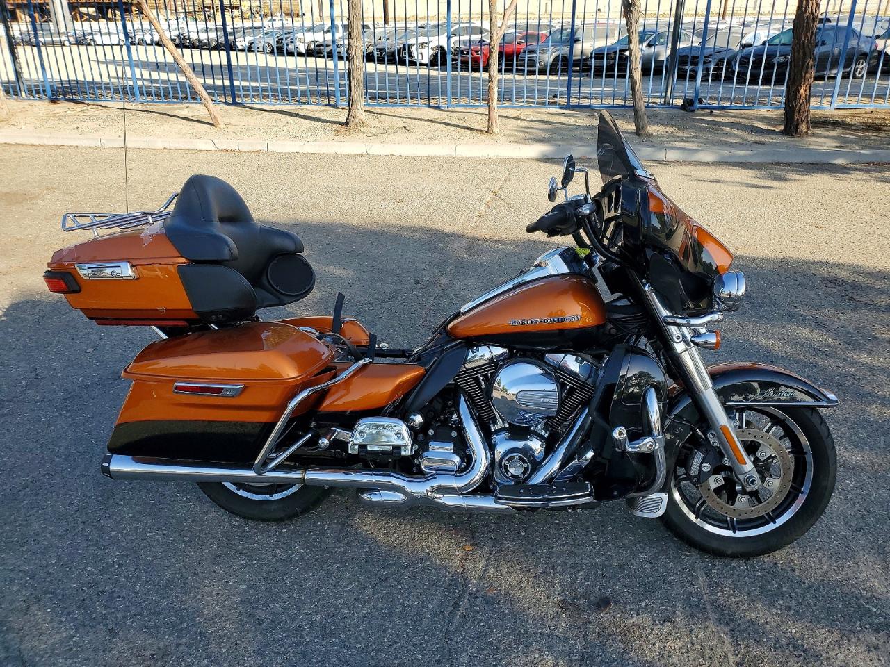2014 Harley-Davidson FLHTK VIN 1HD1KEL30EB608659 COPART salvage auction — Vandalized, CA - SALVAGE CERTIFICATE, sold $3,000 on 2026-07-09 (photo 1)