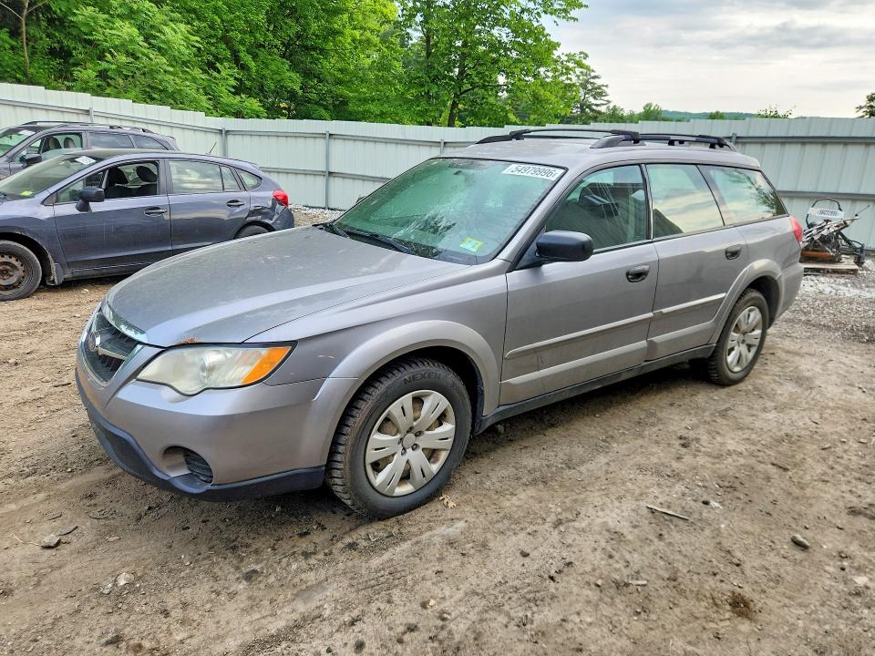 2008 Subaru LEGACY VIN 4S4BP60C387340078 COPART salvage auction — REAR END, Vt - Cert Of Title-Salvage Vehicle, sold $200 on 2026-07-06 (photo 1)