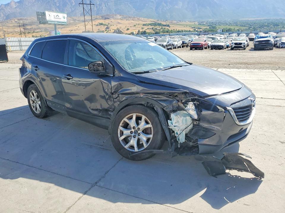 2013 Mazda VIN JM3TB3CA0D0405348 COPART salvage auction — FRONT END, Ut - Salvage Certificate, sold $350 on 2026-08-24 (photo 4)