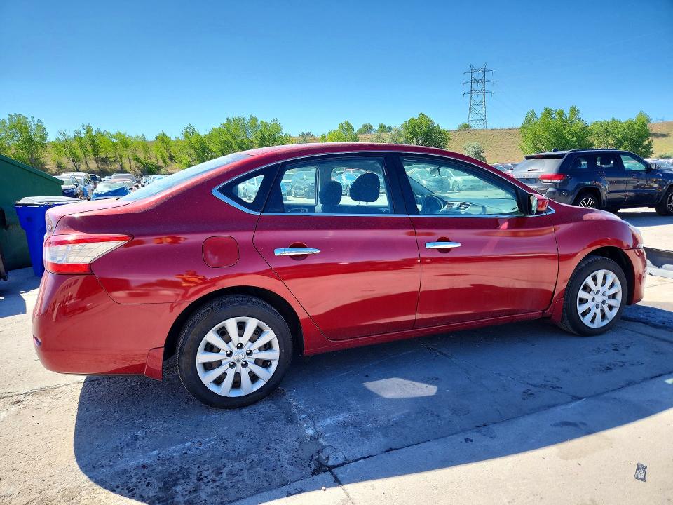 2014 Nissan VIN 3N1AB7AP7EY249480 COPART salvage auction — FRONT END, Co - Certificate Of Title, sold $325 on 2026-07-03 (photo 3)