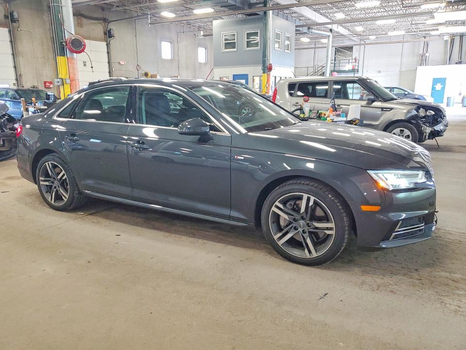 2017 Audi A4 VIN WAUENAF46HN040229 COPART salvage auction — FRONT END, Mn - Cert Of Title-Salvage, sold $450 on 2026-07-30 (photo 4)
