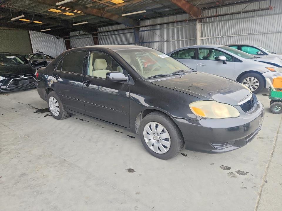 2003 Toyota Corolla VIN JTDBR32E630036062 COPART salvage auction — FRONT END, Ca - Salvage Certificate, sold $400 on 2026-07-09 (photo 4)