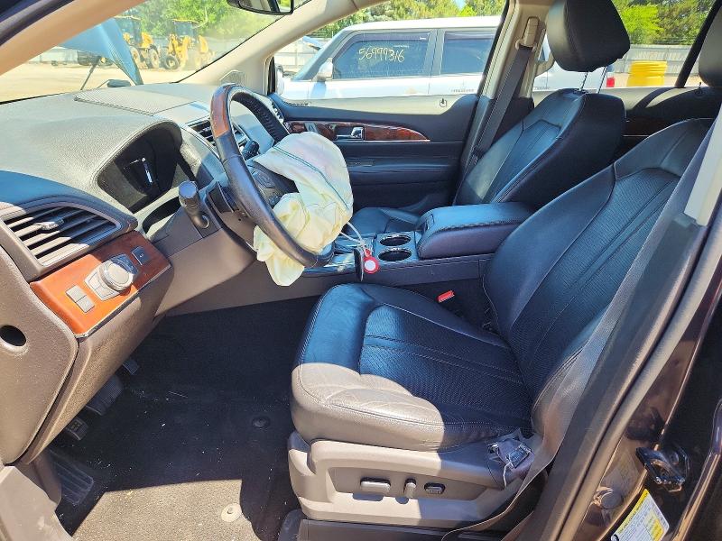 2014 Lincoln Mkx VIN 2LMDJ6JK7EBL11254 COPART salvage auction — FRONT END, Il - Salvage Certificate, sold $250 on 2026-07-23 (photo 7)