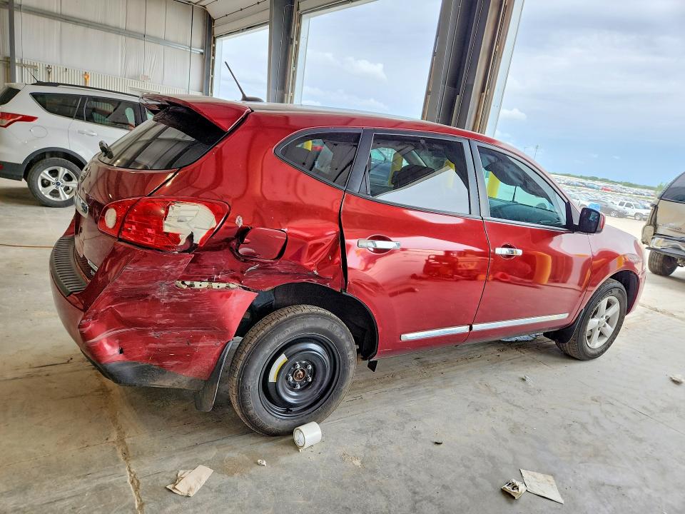 2013 Nissan Rogue sport VIN JN8AS5MVXDW655260 COPART salvage auction — REAR END, NE - CERT OF TITLE-SALVAGE, sold $650 on 2026-07-21 (photo 3)