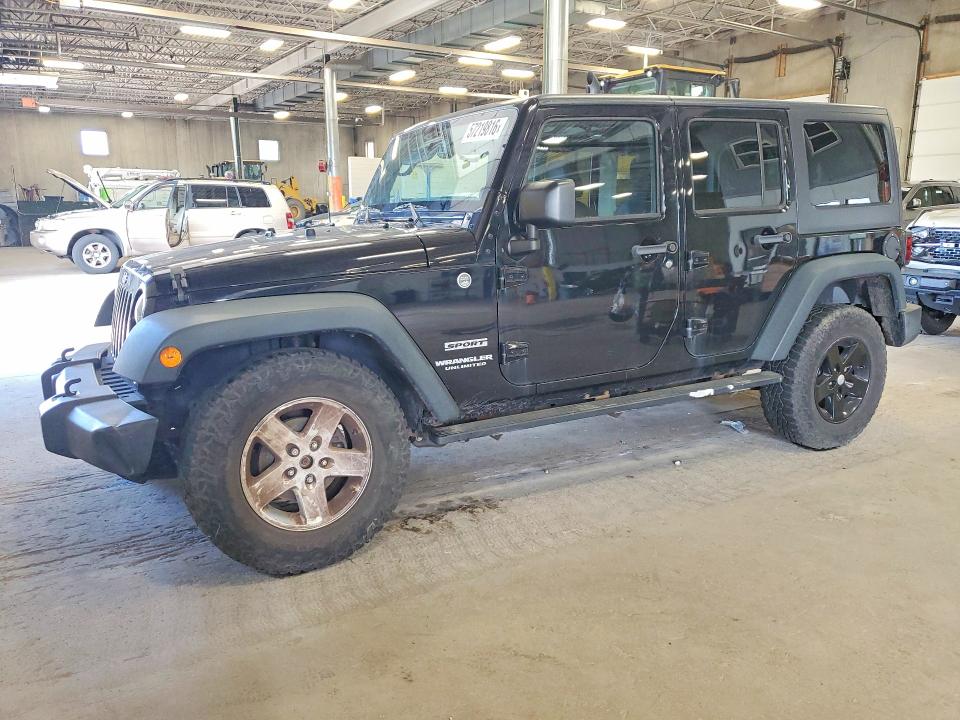 2014 Jeep VIN 1C4BJWDG0EL304404 COPART salvage auction — FRONT END, Mn - Cert Of Title-Salvage, sold $4,250 on 2026-08-04 (photo 1)