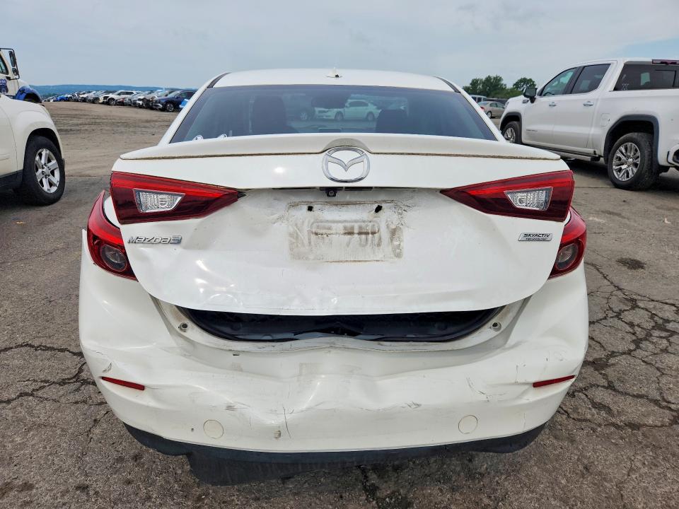 2014 Mazda 3 VIN JM1BM1W36E1183183 COPART salvage auction — REAR END, Salvage Title, sold $1,850 on 2026-07-14 (photo 6)