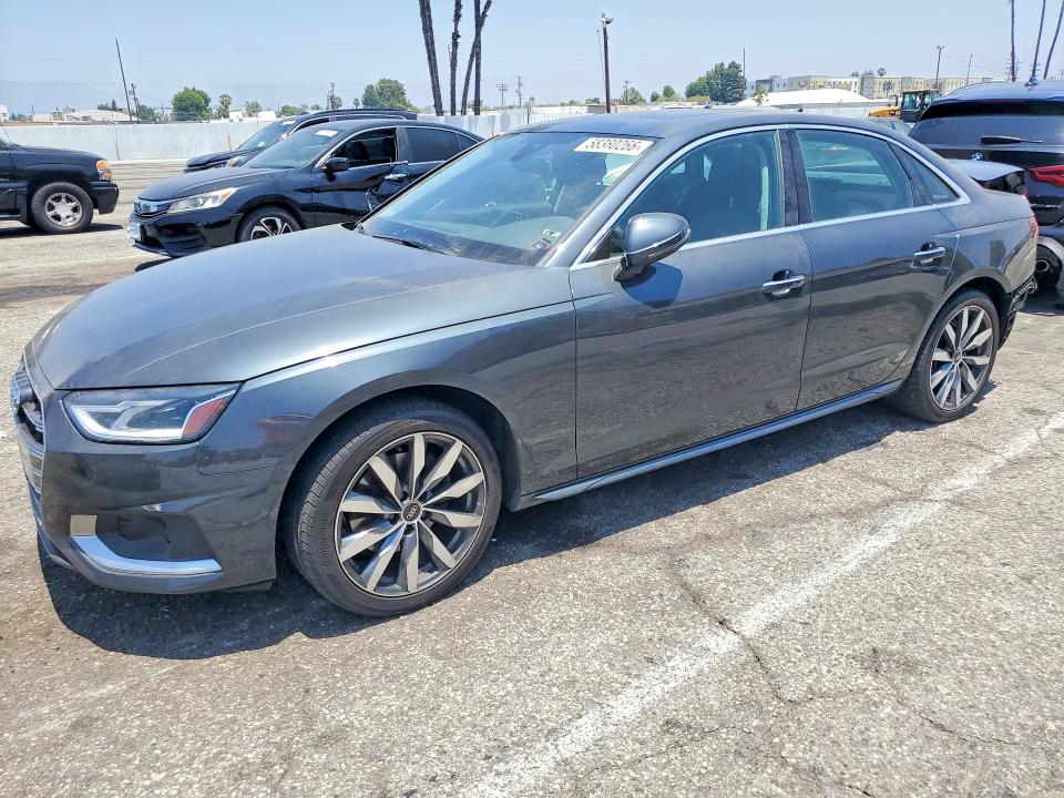 2021 Audi VIN WAUABAF44MA086697 COPART salvage auction — REAR END, CA - SALVAGE CERTIFICATE, sold $6,300 on 2026-07-24 (photo 1)
