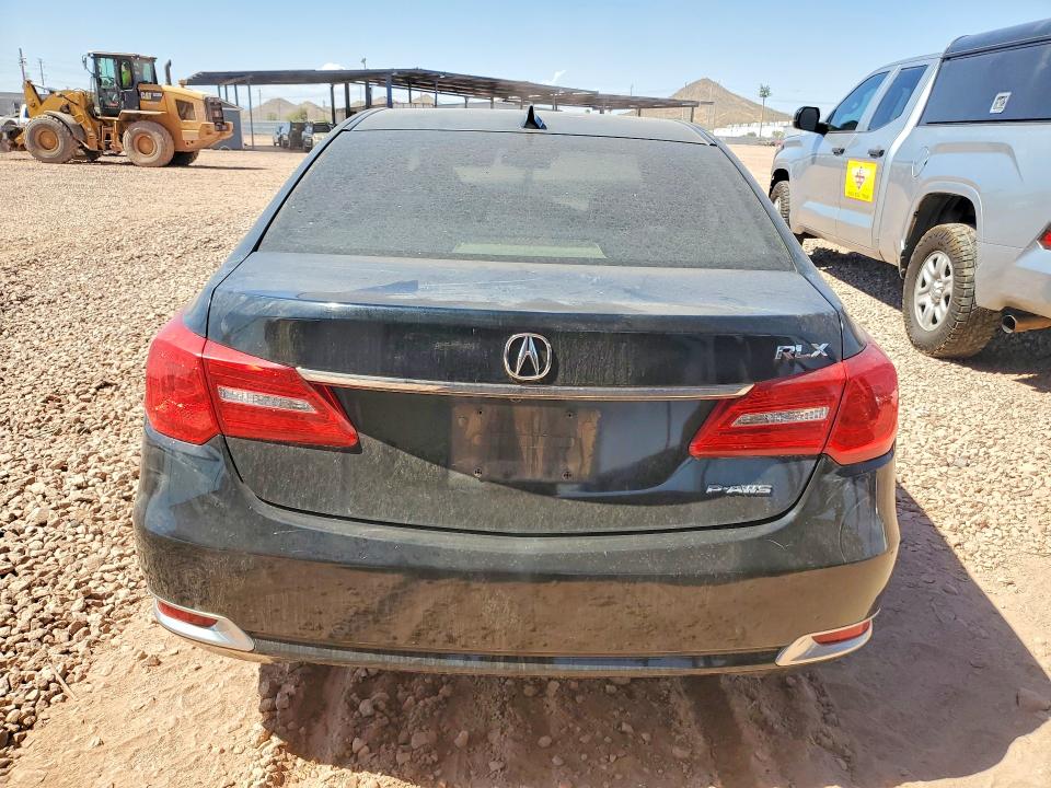 2014 Acura RLX VIN JH4KC1F36EC002394 COPART salvage auction — FRONT END, Az - Cert Of Title - Salvage, sold $875 on 2026-07-09 (photo 6)