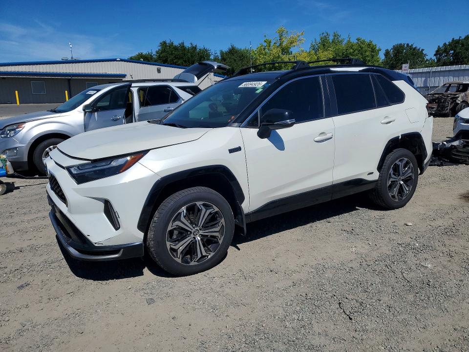 2022 Toyota Rav 4 VIN JTMEB3FV6ND106313 COPART salvage auction — REAR END, Ca - Salvage Certificate, sold $12,600 on 2026-07-07 (photo 1)