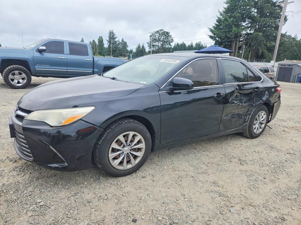 2015 Toyota Camry VIN 4T4BF1FK0FR455407 COPART salvage auction — SIDE, WA - BILL OF SALE, sold $2,400 on 2026-07-03 (photo 1)