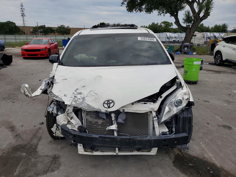 2014 Toyota VIN 5TDYK3DCXES438287 COPART salvage auction — FRONT END, Fl - Cert Of Title Slvg Rebuildable, sold $1,850 on 2026-07-09 (photo 5)