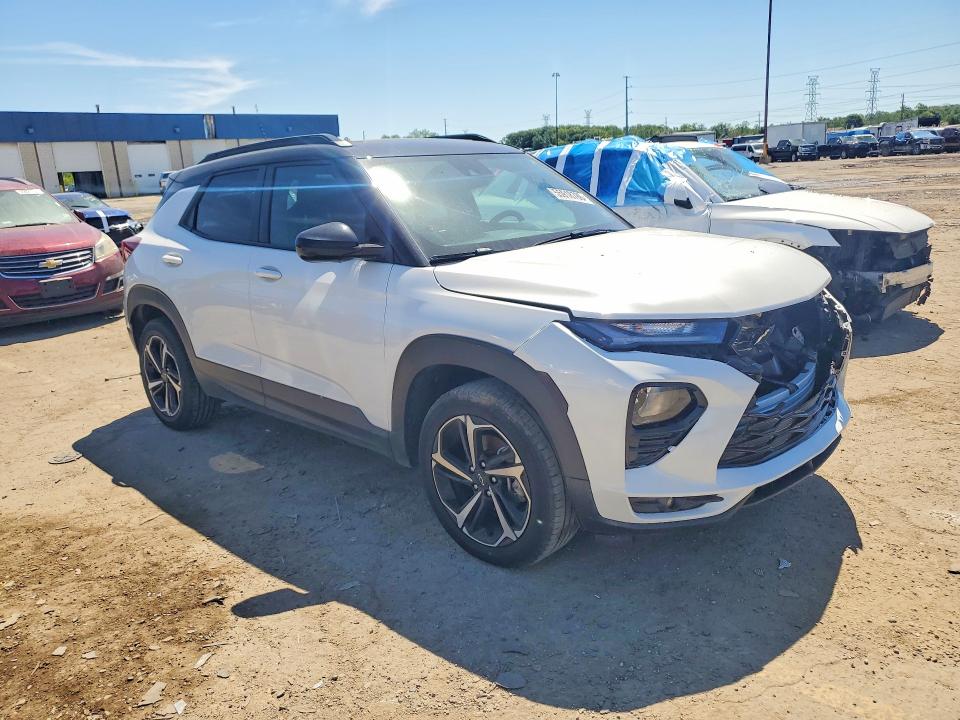2021 Chevrolet Trailblazer VIN KL79MUSL2MB152766 COPART salvage auction — FRONT END, Pa - Cert Of Salv-R=Reconstructed, sold $1,150 on 2026-07-21 (photo 4)