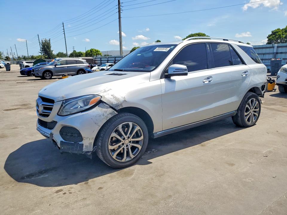 2016 Mercedes-benz Gle class VIN 4JGDA5JB3GA788686 COPART salvage auction — REAR END, Fl - Cert Of Title Slvg Rebuildable, sold $6,700 on 2026-08-12 (photo 1)