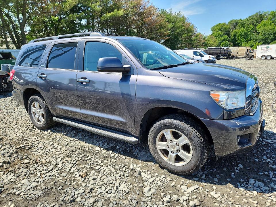 2013 Toyota Sequoia VIN 5TDBY5G15DS082730 COPART salvage auction — FRONT END, Mt - Certificate Of Title, sold $4,200 on 2026-07-27 (photo 4)