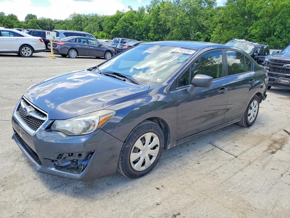 2016 Subaru VIN JF1GJAA63GG006998 COPART salvage auction — REAR END, Pa - Certificate Of Salvage, sold $650 on 2026-07-16 (photo 1)