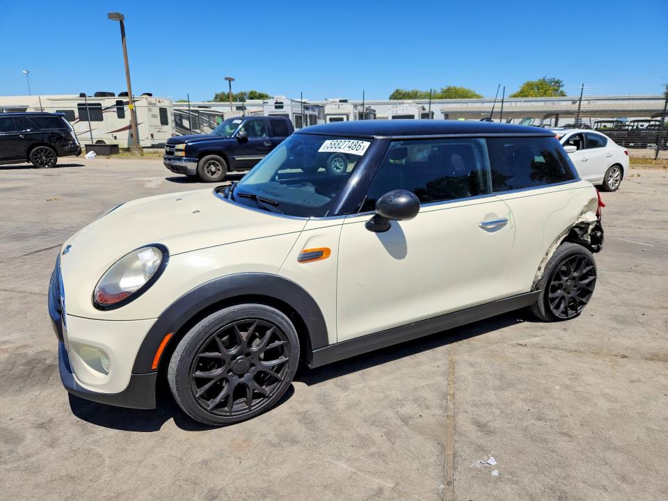 2016 Mini VIN WMWXP5C58G2D14816 COPART salvage auction — REAR END, Ca - Salvage Certificate, sold $1,700 on 2026-07-06 (photo 1)