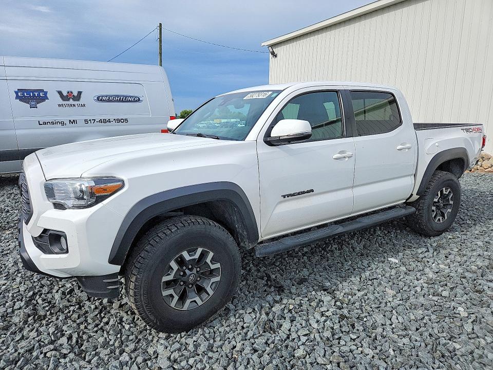 2021 Toyota Tacoma VIN 5TFCZ5AN4MX270064 COPART salvage auction — REAR END, Mi - Cert Of Title-Salvage Vehicle, sold $12,100 on 2026-07-24 (photo 1)
