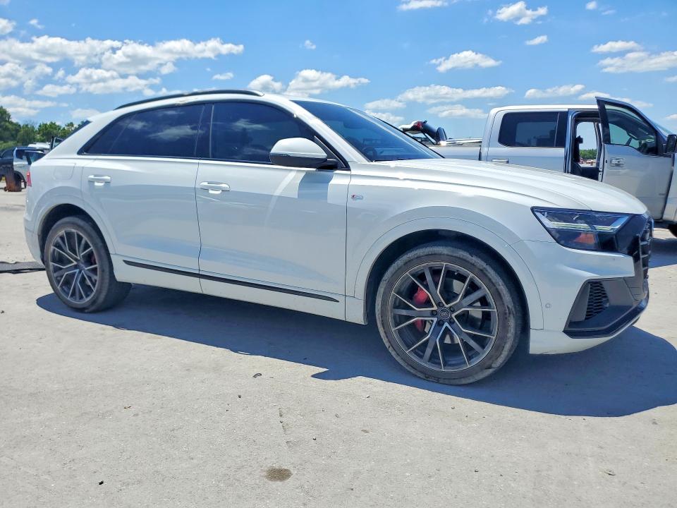 2020 Audi Q8 VIN WA1EVAF18LD007590 COPART salvage auction — FRONT END, Tn - Salvage Certificate, sold $18,000 on 2026-07-27 (photo 4)