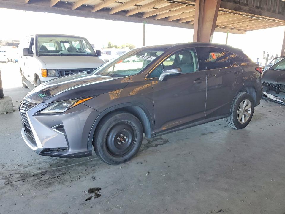 2017 Lexus Rx VIN 2T2BZMCA5HC133196 COPART salvage auction — FRONT END, Ca - Salvage Certificate, sold $9,100 on 2026-07-02 (photo 1)