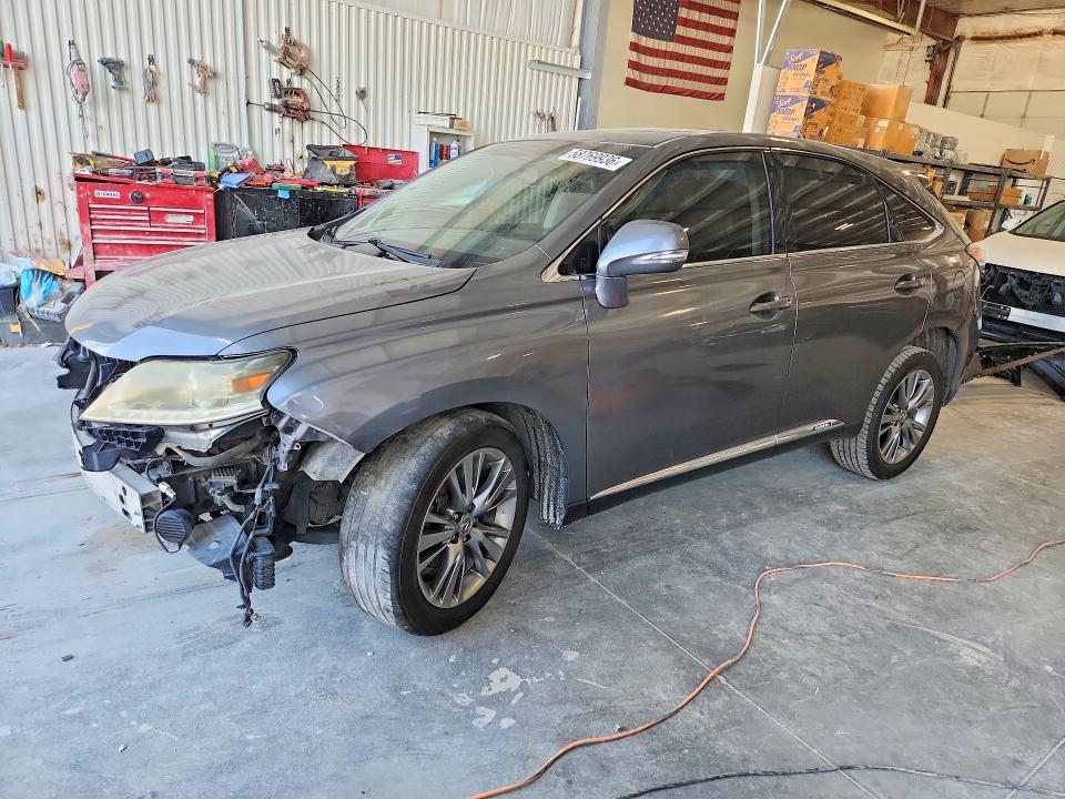 2013 Lexus Rx VIN JTJZB1BA9D2007601 COPART salvage auction — FRONT END, Ne - Cert Of Title-Salvage, sold $225 on 2026-07-21 (photo 1)