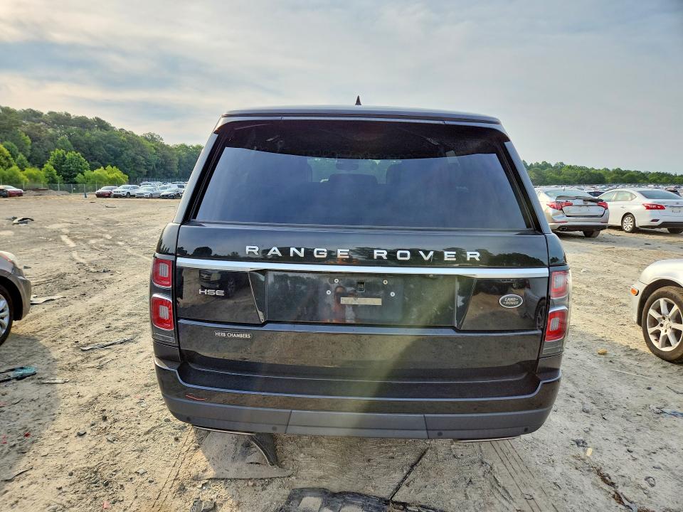 2019 Land rover VIN SALGS2SV1KA539293 COPART salvage auction — FRONT END, Md - Cert Of Salvage < 75% Damage, sold $18,500 on 2026-07-14 (photo 6)