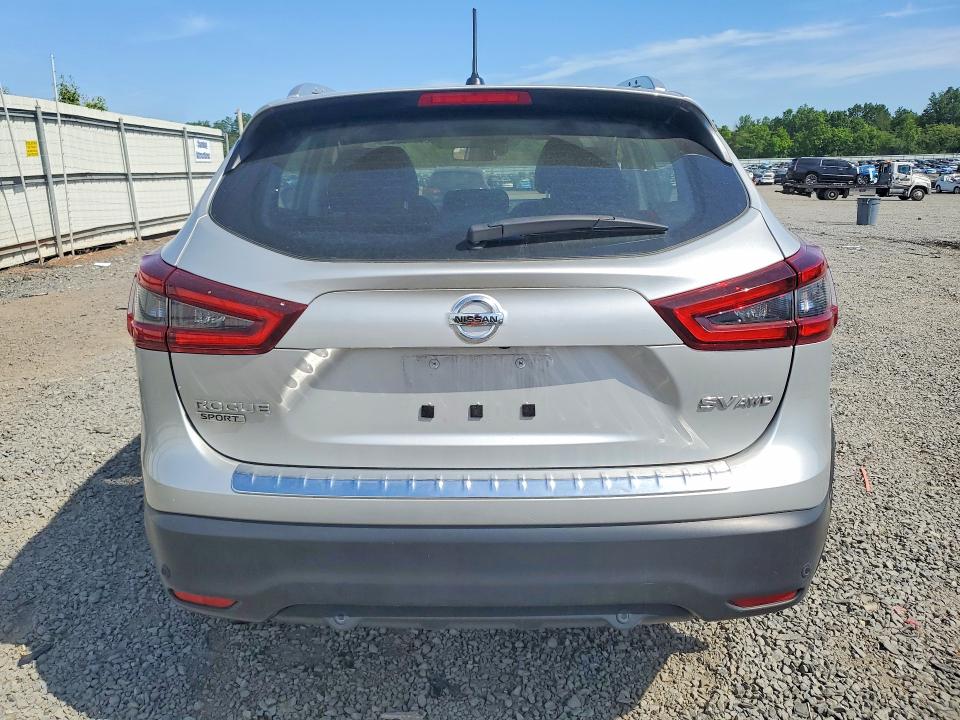 2021 Nissan Rogue VIN JN1BJ1BW3MW448977 COPART salvage auction — REAR END, Nj - Cert Of Title-Salvage, sold $4,600 on 2026-07-31 (photo 6)