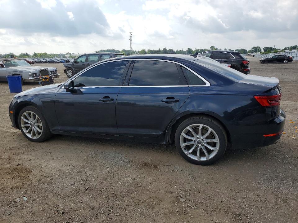 2017 Audi A4 VIN WAUBNAF40HA083846 COPART salvage auction — SIDE, On - Permit Salvage, sold $2,300 on 2026-07-14 (photo 2)